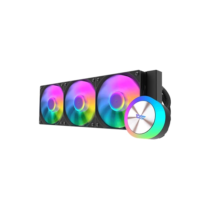 DARKFLASH DG360 ARGB LIQUID CPU COOLER BLACK AIO