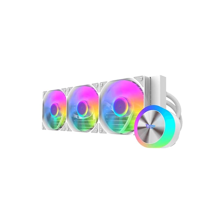 DARKFLASH DG360 ARGB LIQUID CPU COOLER WHITE AIO