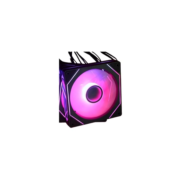 GROUND ZERO VF120 BLK ARGB SINGLE FAN