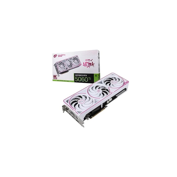 COLORFUL iGAME RTX5060Ti 8GB ULTRA 3X OC WHITE