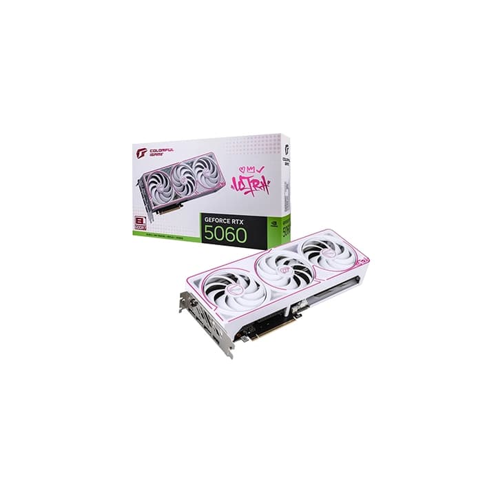 COLORFUL iGAME RTX5060 8GB ULTRA 3X OC WHITE
