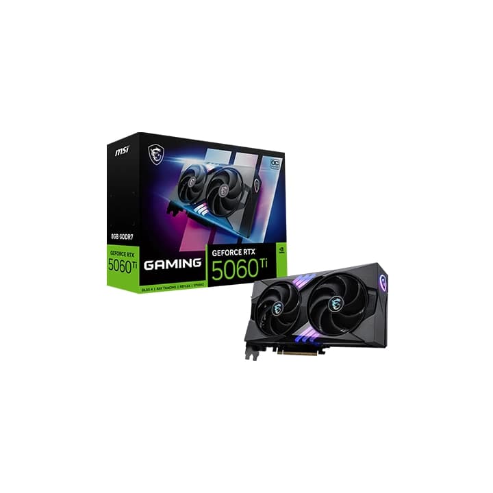 MSI GEFORCE RTX 5060Ti 8GB GAMING OC - MSI PC PARTS | Buy at UniPC