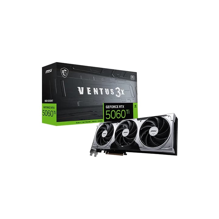 MSI GEFORCE RTX 5060Ti 8GB VENTUS 3X OC