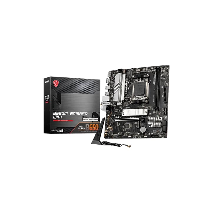 MSI B650M BOMBER WIFI |AM5|DDR5|2DIMM|MATX