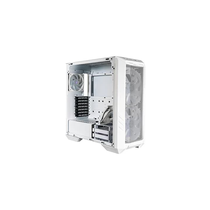 CASE-COOLERMASTER HAF 500 WHITE + ML240 ILLUSION WHITE