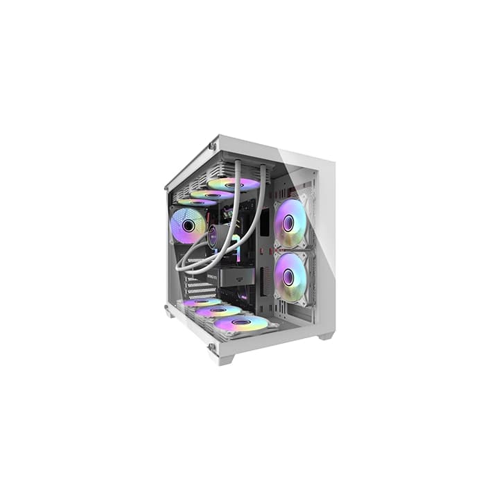 DARKFLASH C285P ATX WHITE