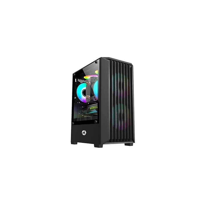 INPLAY LITE X220 W AK400 PSU 2 PCS FAN BLACK MATX CASE