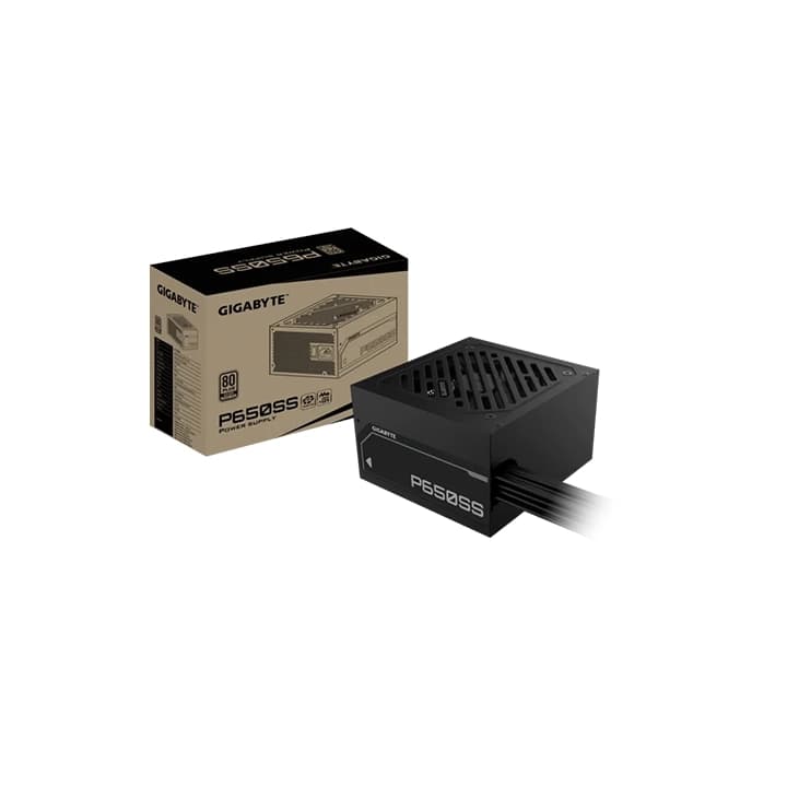 GIGABYTE P650SS 650WATTS 80 PLUS SILVER, ATX 3.0 PSU
