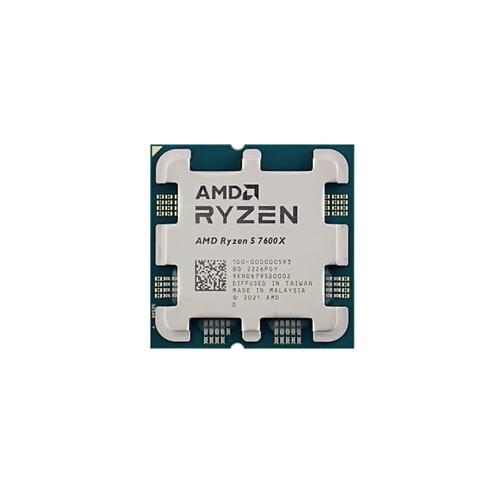 AMD RYZEN 5 7600X|4.7GHZ|6 CORES|12 THREADS|DDR5:AM5|TRAY TYPE