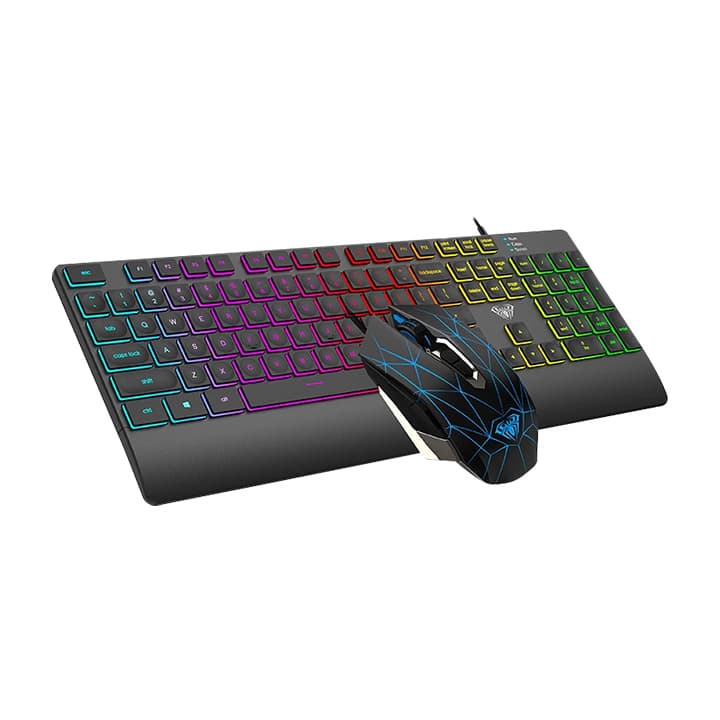 AULA T201 WIRED GAMING KEYBOARD+MOUSE COMBO
