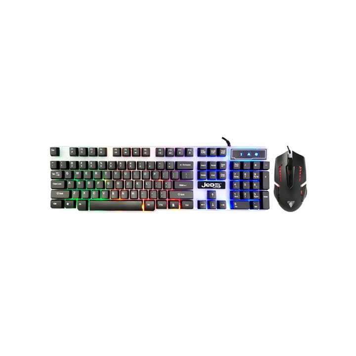 JEDEL GK100S GAMING KEYBOARD+MOUSE COMBO W/ BACKLIGHT USB - JEDEL PERIPHERALS | Buy at UniPC