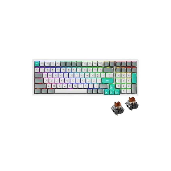 MACHENIKE CK600-B100W THREE MODE MARRS GREEN BROWN SWITCH