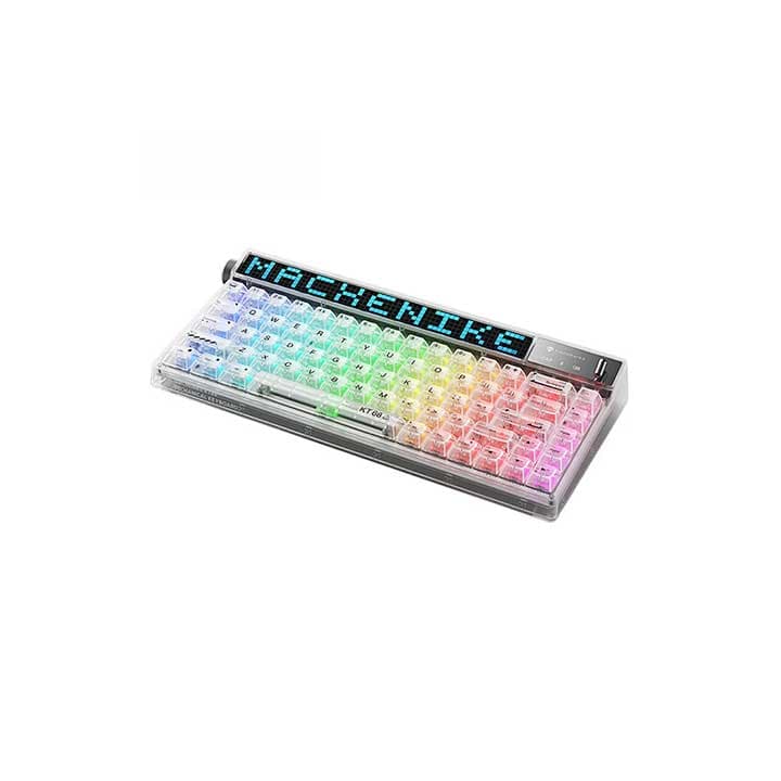 MACHENIKE KT68-B68W W/ SCREEN THREE MODE WHITE TTC FROST V2 SWITCH