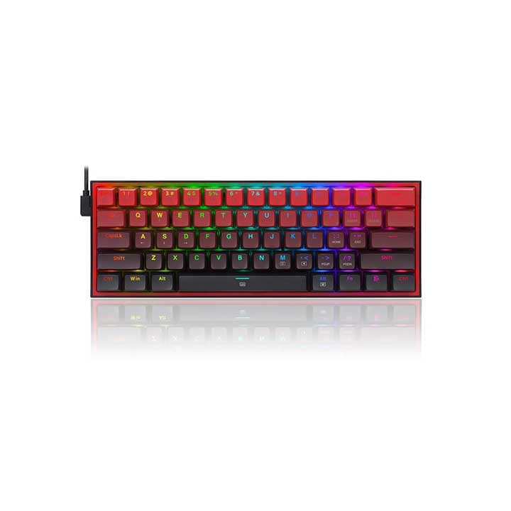 REDRAGON FIZZ RED (K617GBR-RGB) BLUE SWITCH - Redragon PERIPHERALS | Buy at UniPC