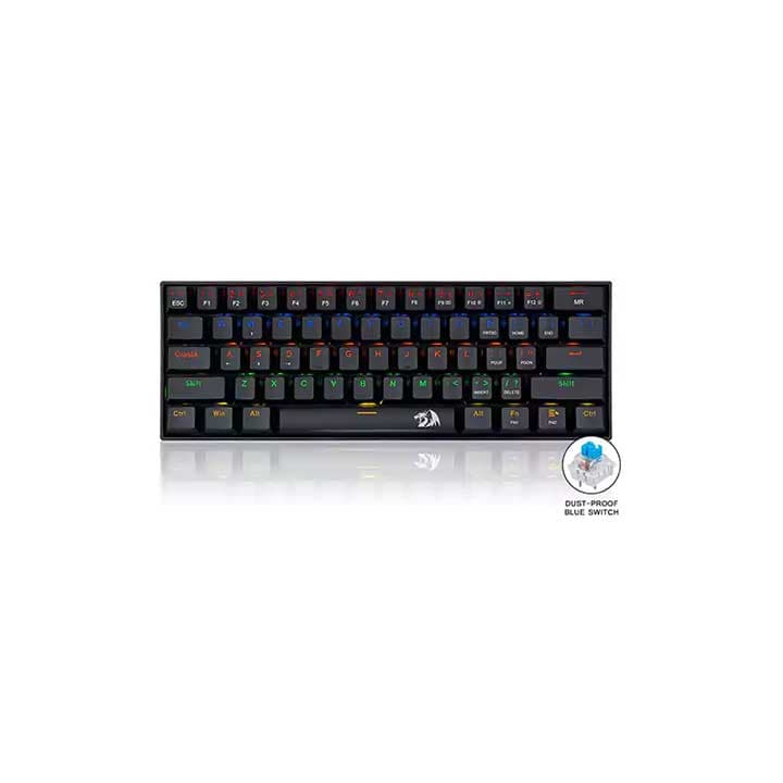 REDRAGON LAKSHMI BLACK BLUE SWITCH (K606)