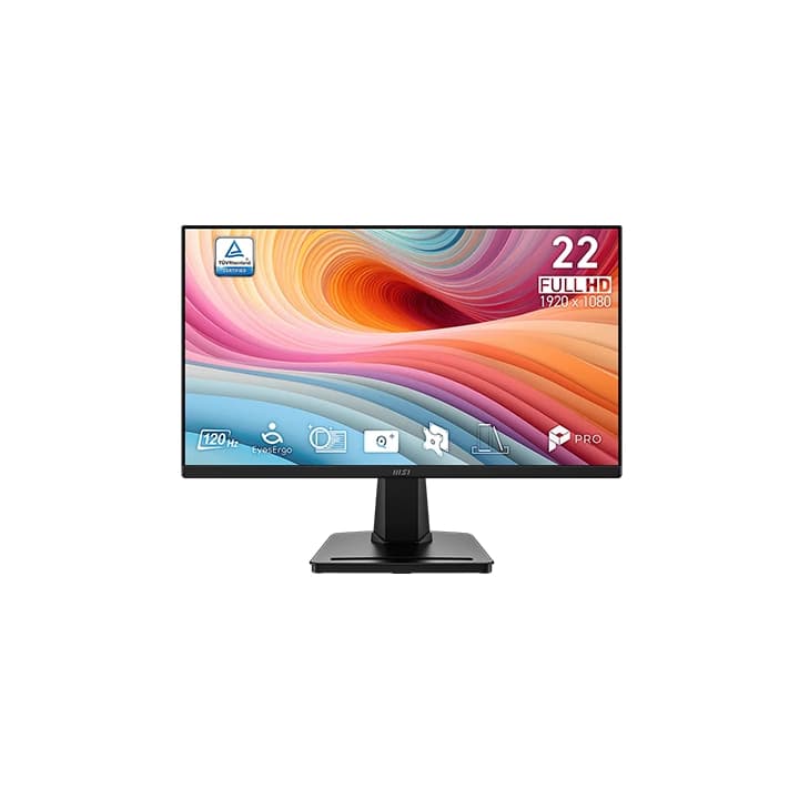 MSI PRO MP225 E12VL 21.45" BLACK