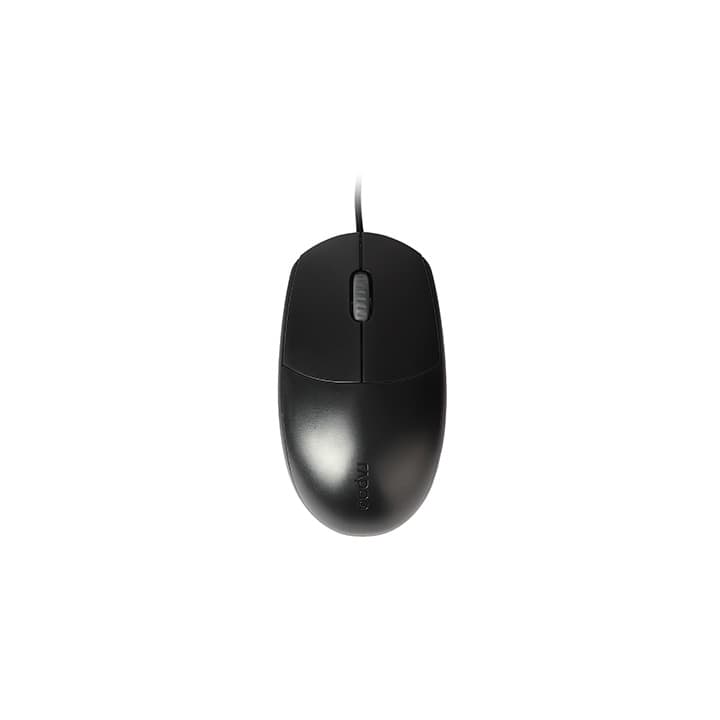 RAPOO N100 WIRED MOUSE BLACK - Rapoo PERIPHERALS | Buy at UniPC