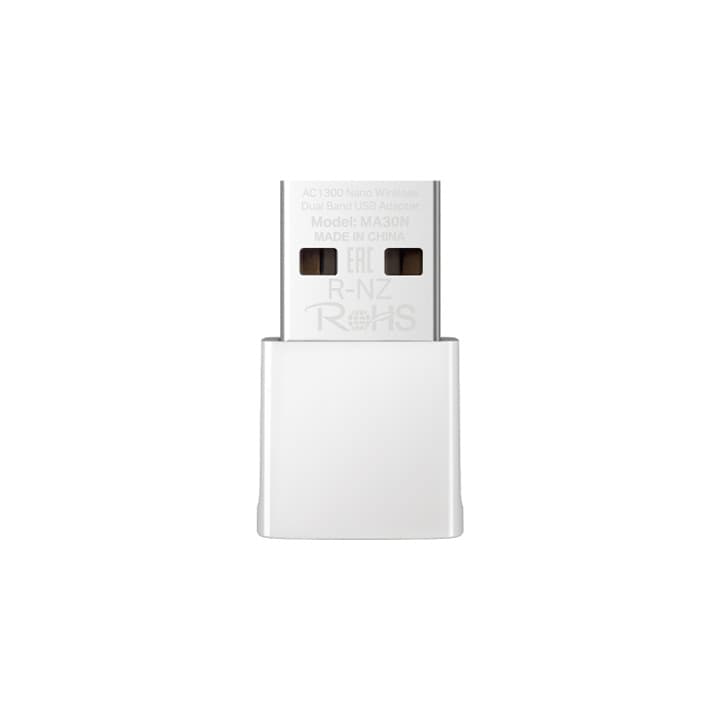MERCUSYS MA30N AC1300 NANO WIRELESS DUAL BAND USB ADAPTER - Mercusys PERIPHERALS | Buy at UniPC