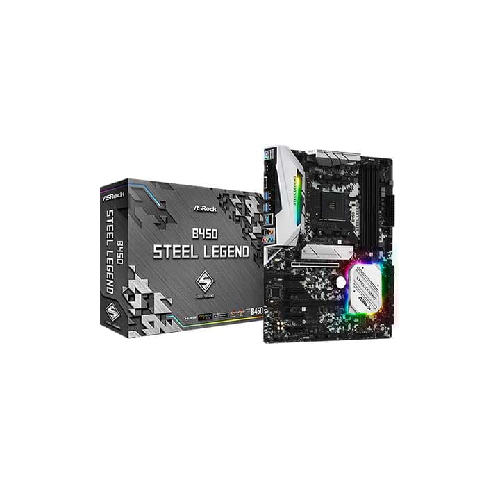 ASROCK B450 STEEL LEGEND - Asrock PC PARTS | Buy at UniPC