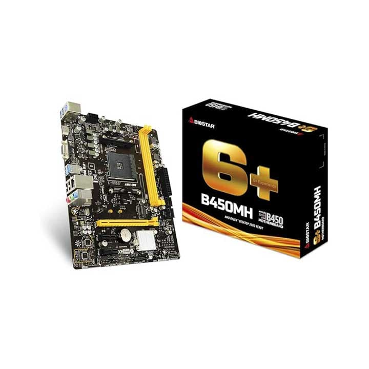 BIOSTAR B450MH M/B - Biostar PC PARTS | Buy at UniPC