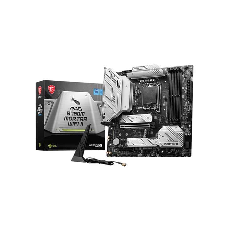 MSI MAG B760M MORTAR WIFI II - MSI PC PARTS | Buy at UniPC