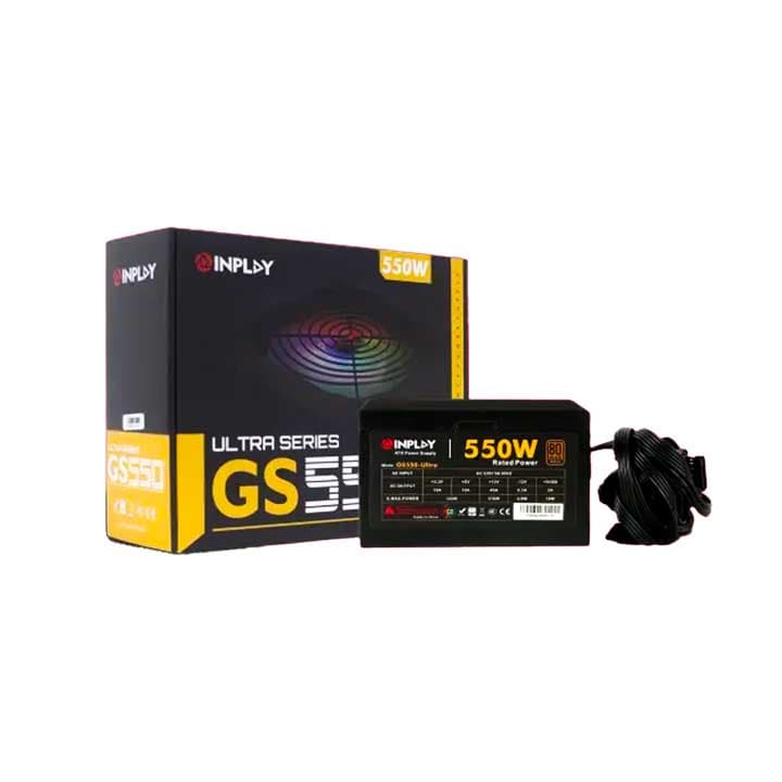 INPLAY GS550 ULTRA 550W RGB 80+ BRONZE - Inplay PC PARTS | Buy at UniPC