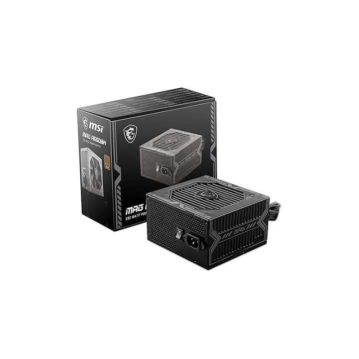 MSI MAG A550BN 550WATTS 80PLUS BRONZE - MSI PC PARTS | Buy at UniPC