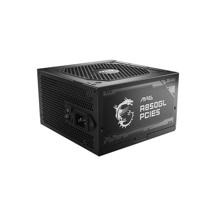 MSI MAG A850GL 850WATTS 80PLUS GOLD PCIE5 - MSI PC PARTS | Buy at UniPC