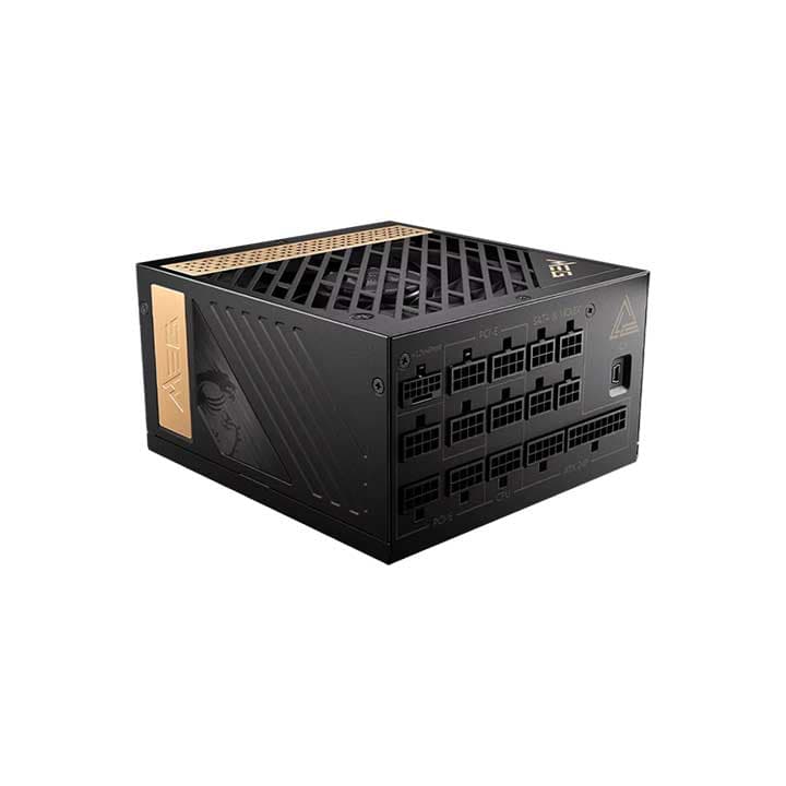 MSI MEG AI1300P 1300WATTS 80PLUS PLATINUM PCIE5 - MSI PC PARTS | Buy at UniPC