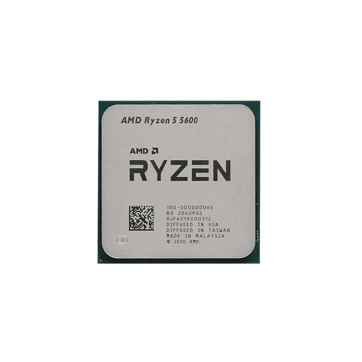 AMD RYZEN 5 5600 |3.5 GHZ|6 CORES|12 THREADS|(AM4)TRAY TYPE