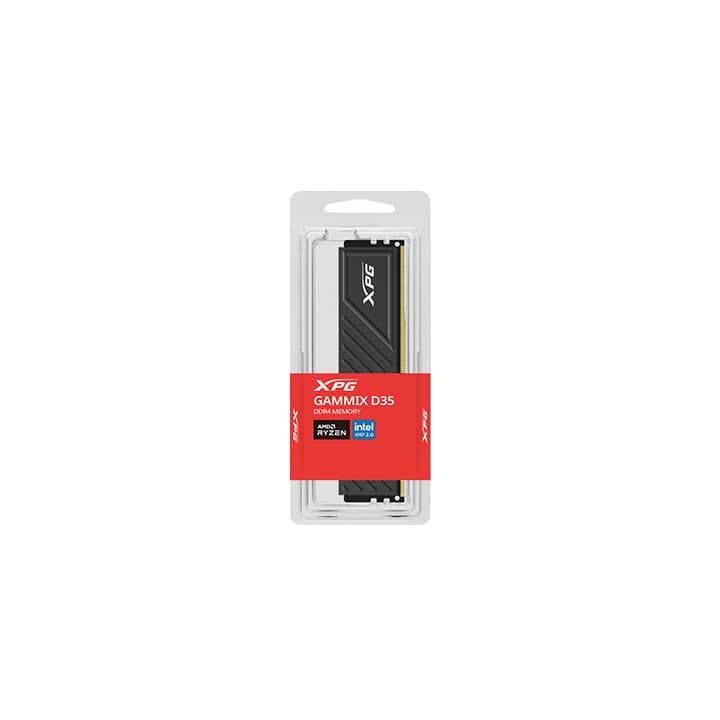 ADATA XPG GAMMIX D35 8GB 3600MHZ BLACK (AX4U36008G18I-SBKD35) - Adata PC PARTS | Buy at UniPC