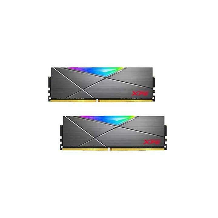 ADATA XPG SPECTRIX D50 16GB (8GBX2) DDR4 3600 MHZ RGB TUNGSTEN (AX4U36008G18I-DT50) - Adata PC PARTS | Buy at UniPC