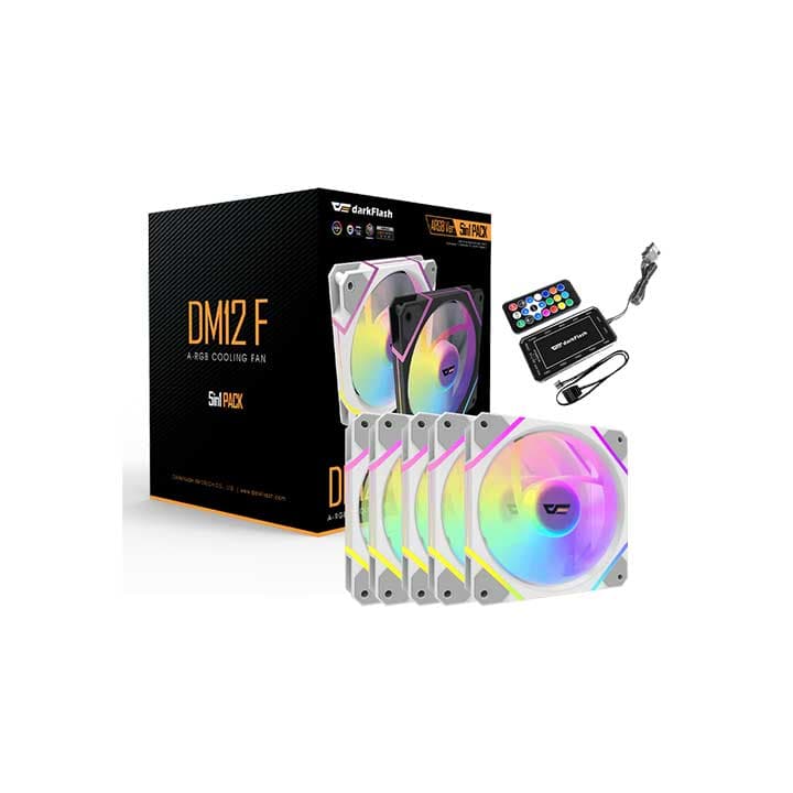 DARKFLASH (DM12 F) 3IN1 FAN (WHITE)
