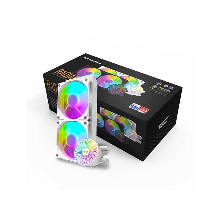 DARKFLASH DC240 LIQUID COOLER (WHITE) AIO