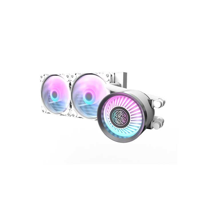 DARKFLASH NEBULA DN240 LIQUID COOLER WHITE AIO
