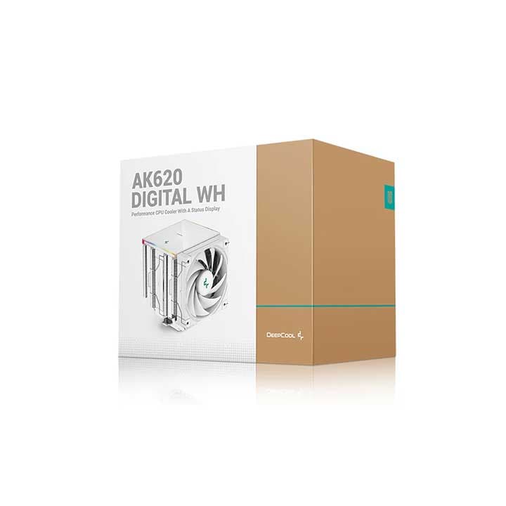 DEEPCOOL AK620 DIGITAL WH (WHITE) - Deepcool PC PARTS | Buy at UniPC