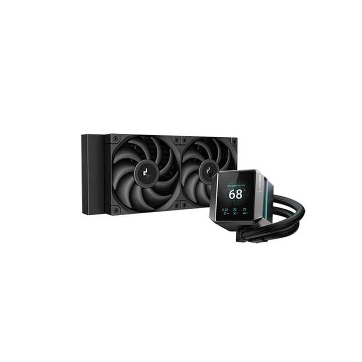 DEEPCOOL MYSTIQUE 240 ARGB W/ LCD SCREEN AIO