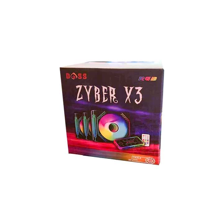 DOSS ZYBER X3 3-IN-1 RGB (BLACK) - DOSS PC PARTS | Buy at UniPC