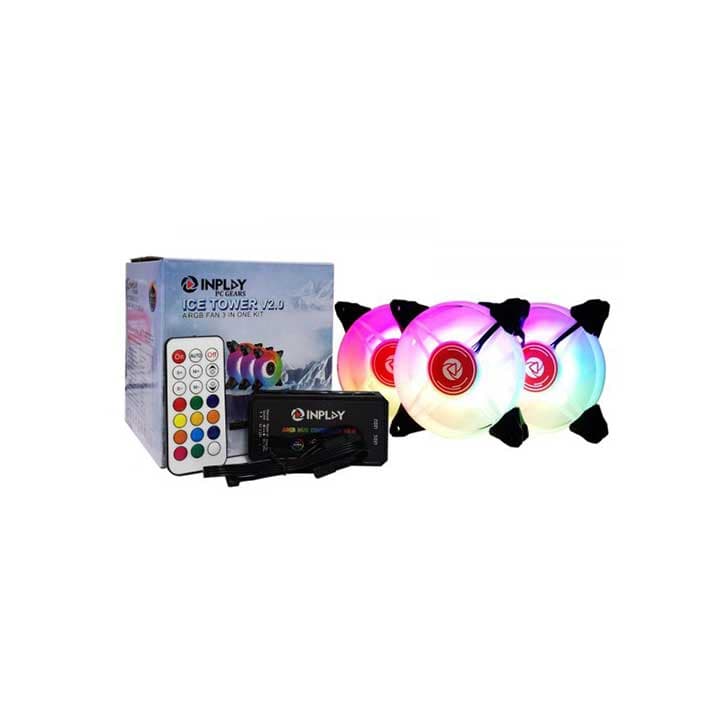 INPLAY ICE TOWER V2 3-IN-1 FAN KIT | ARGB DUAL SYNC MODE