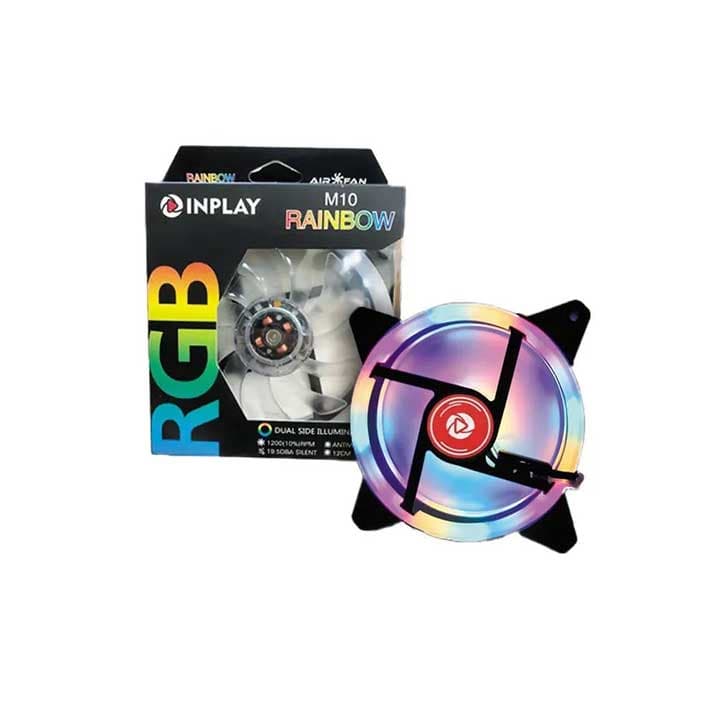 INPLAY M10 RAINBOW RGB (4 PIN POWER) - Inplay PC PARTS | Buy at UniPC