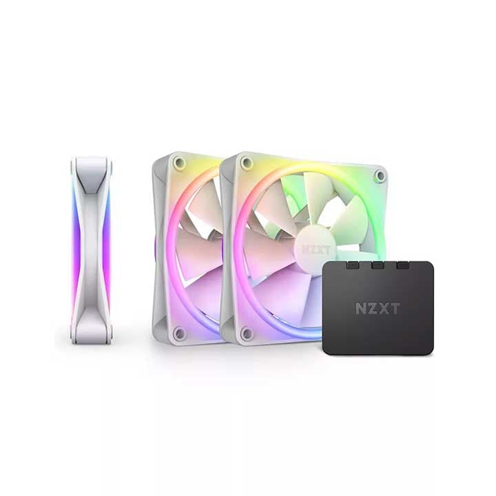NZXT F120 TRIPLE RGB DUO (WHITE) 3IN1