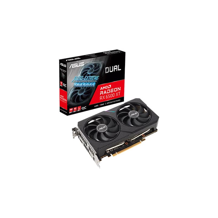 ASUS DUAL RX6500XT-04G-V2 - Asus PC PARTS | Buy at UniPC