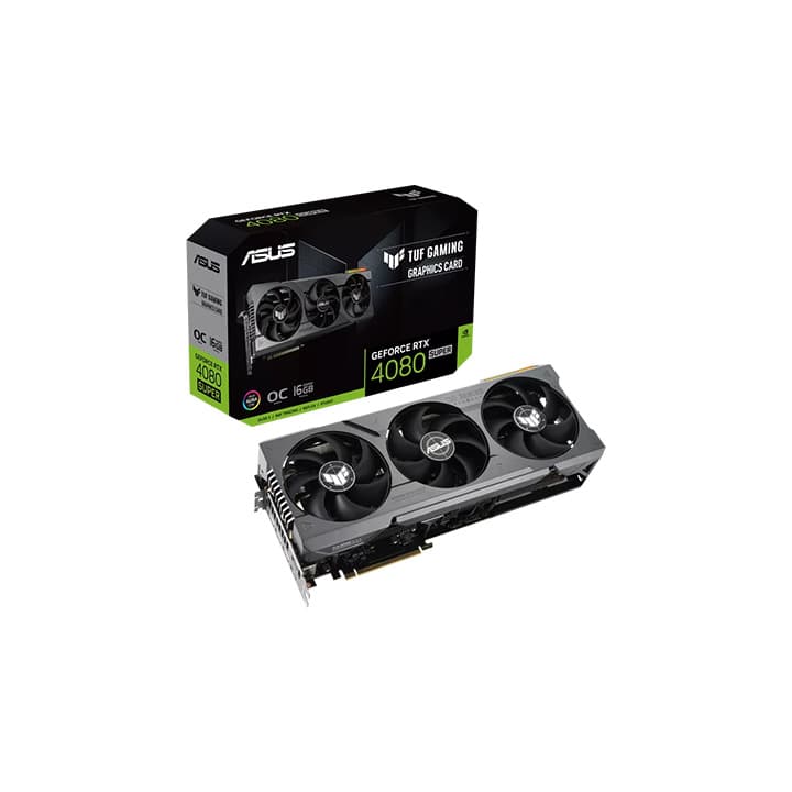 ASUS TUF GAMING RTX4080 SUPER 16GB OC EDITION TRIPLE FAN (TUF-RTX4080S-O16G-GAMING) - Asus PC PARTS | Buy at UniPC