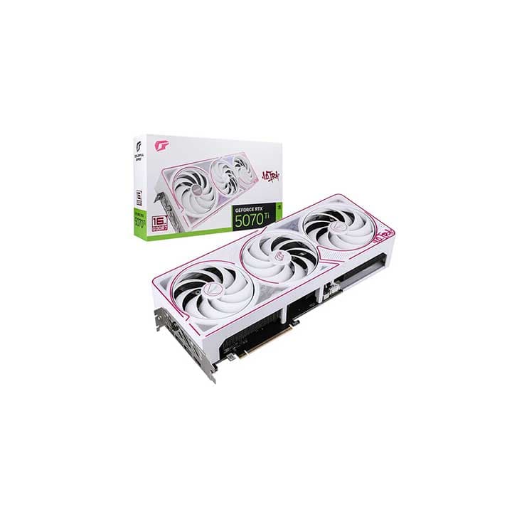 COLORFUL iGame GeForce RTX 5070Ti Ultra W OC 16GB-V W/ FREE XIGMATEK ATLAS VGA HOLDER - Colorful PC PARTS | Buy at UniPC