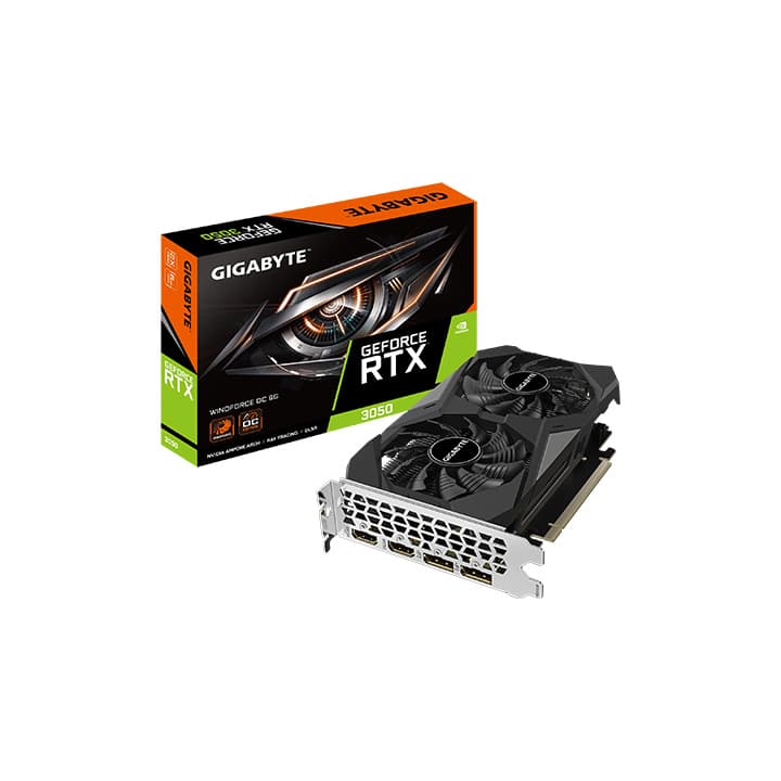GIGABYTE RTX3050 WINDFORCE OC 6GB