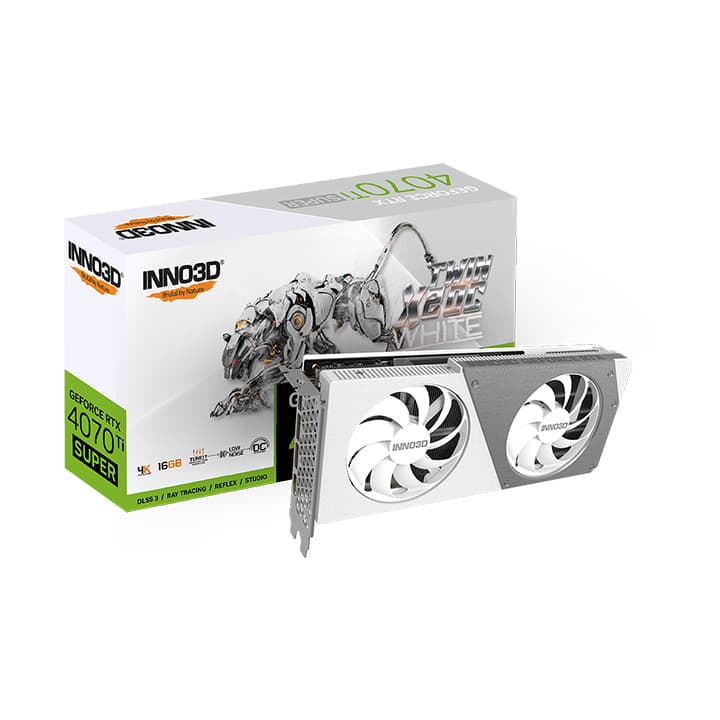 INNO3D RTX4070TI SUPER 16GB TWIN X2 OC (WHITE)