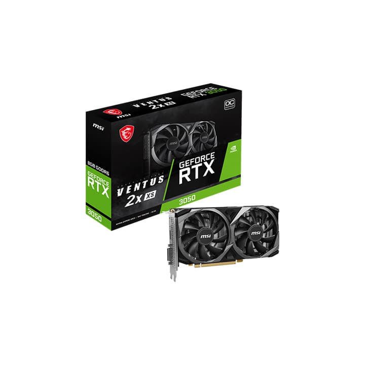 MSI RTX 3050 VENTUS XS 8G OC 2X - MSI PC PARTS | Buy at UniPC