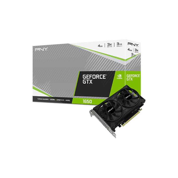 PNY GEFORCE GTX1650 4GB GDDR6 - PNY PC PARTS | Buy at UniPC