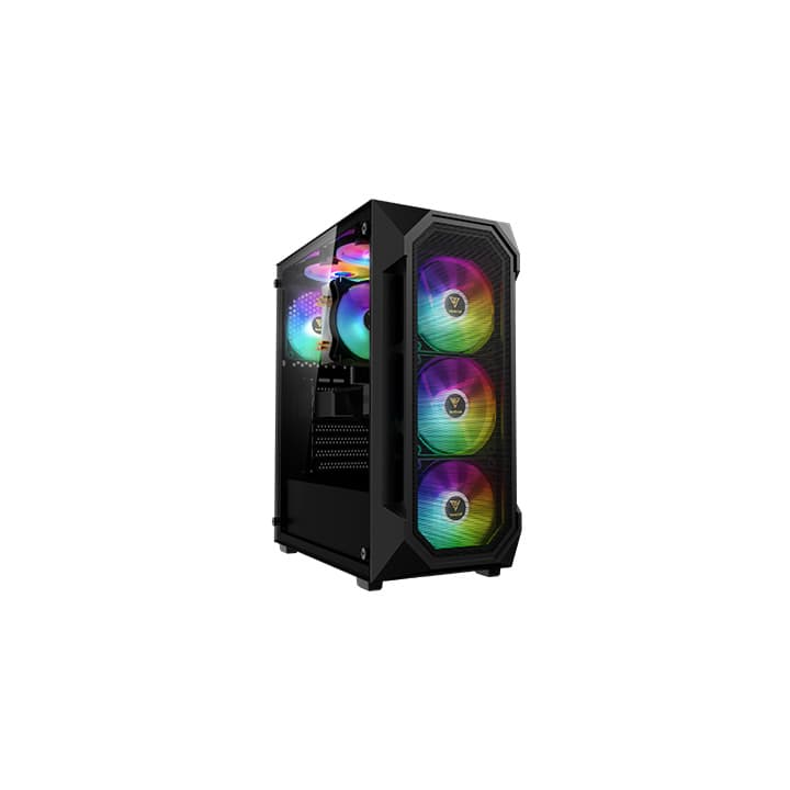 GAMDIAS GAMING CASE AURA GC1 ELITE ARGB V2 (BLACK)