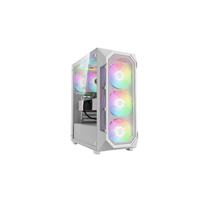 GAMDIAS GAMING CASE AURA GC1 ELITE V2 (WHITE)